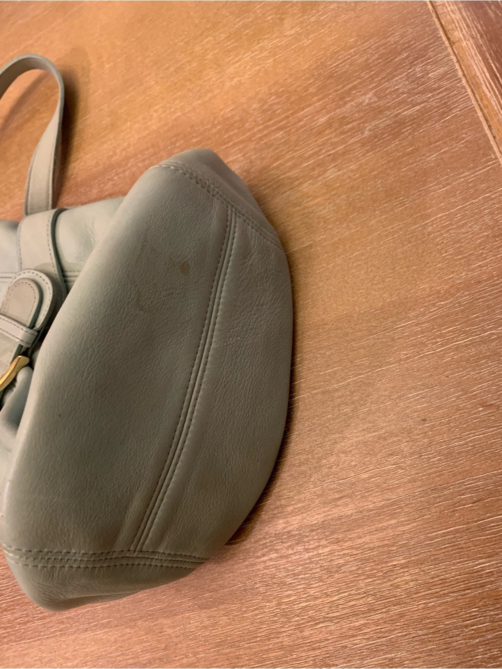 Vintage Coach Mint Green soho belted bucket bag - Picture 16 of 16